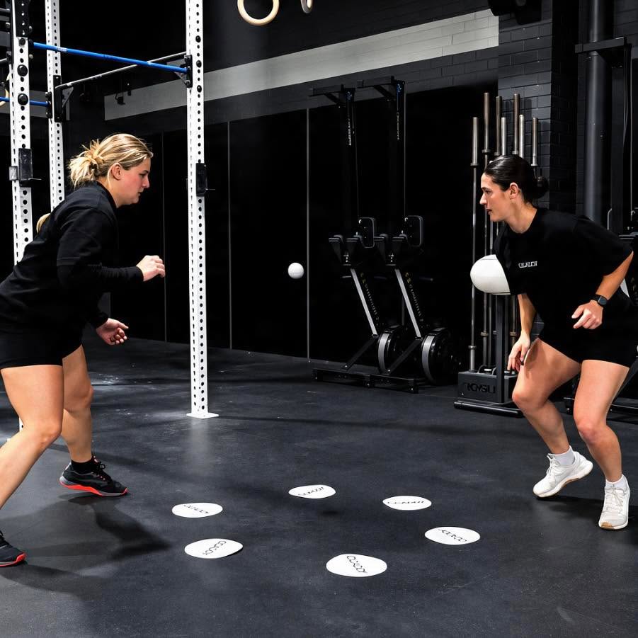 Partner Reaction Drills to Improve Co-ordination and Reaction Time