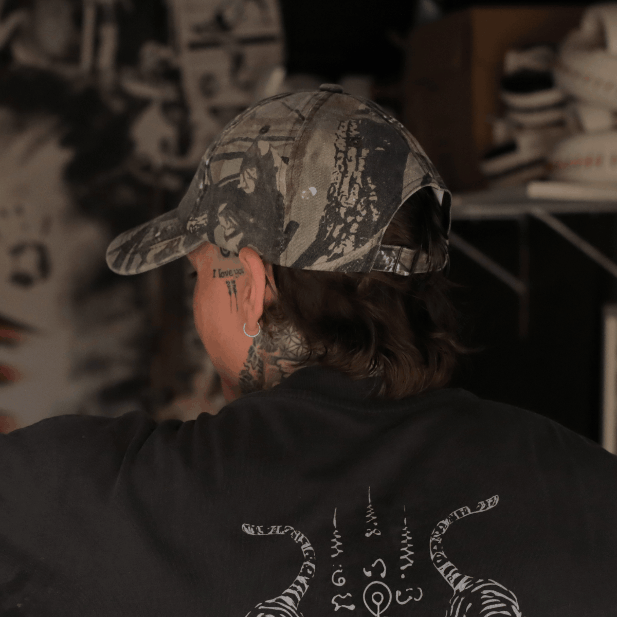 C.CADDY Army Camo Cap